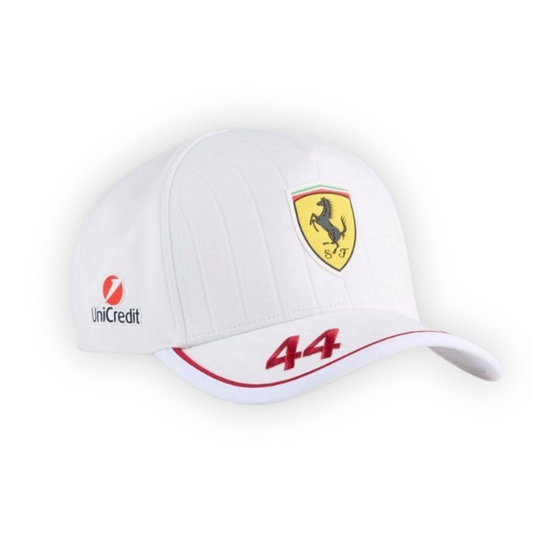 Кепка Ferrari white "44"