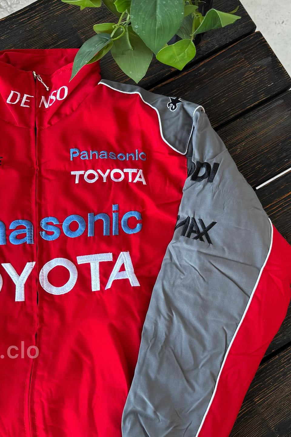 Бомбер "Toyota racing" vintage