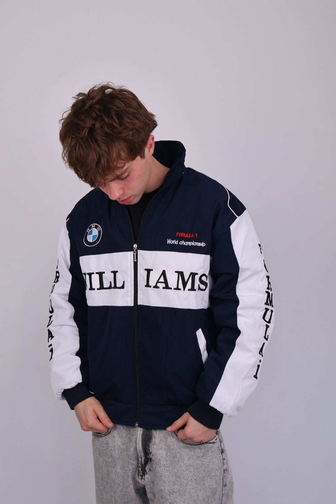 Бомбер "Williams & BMW" F1 vintage