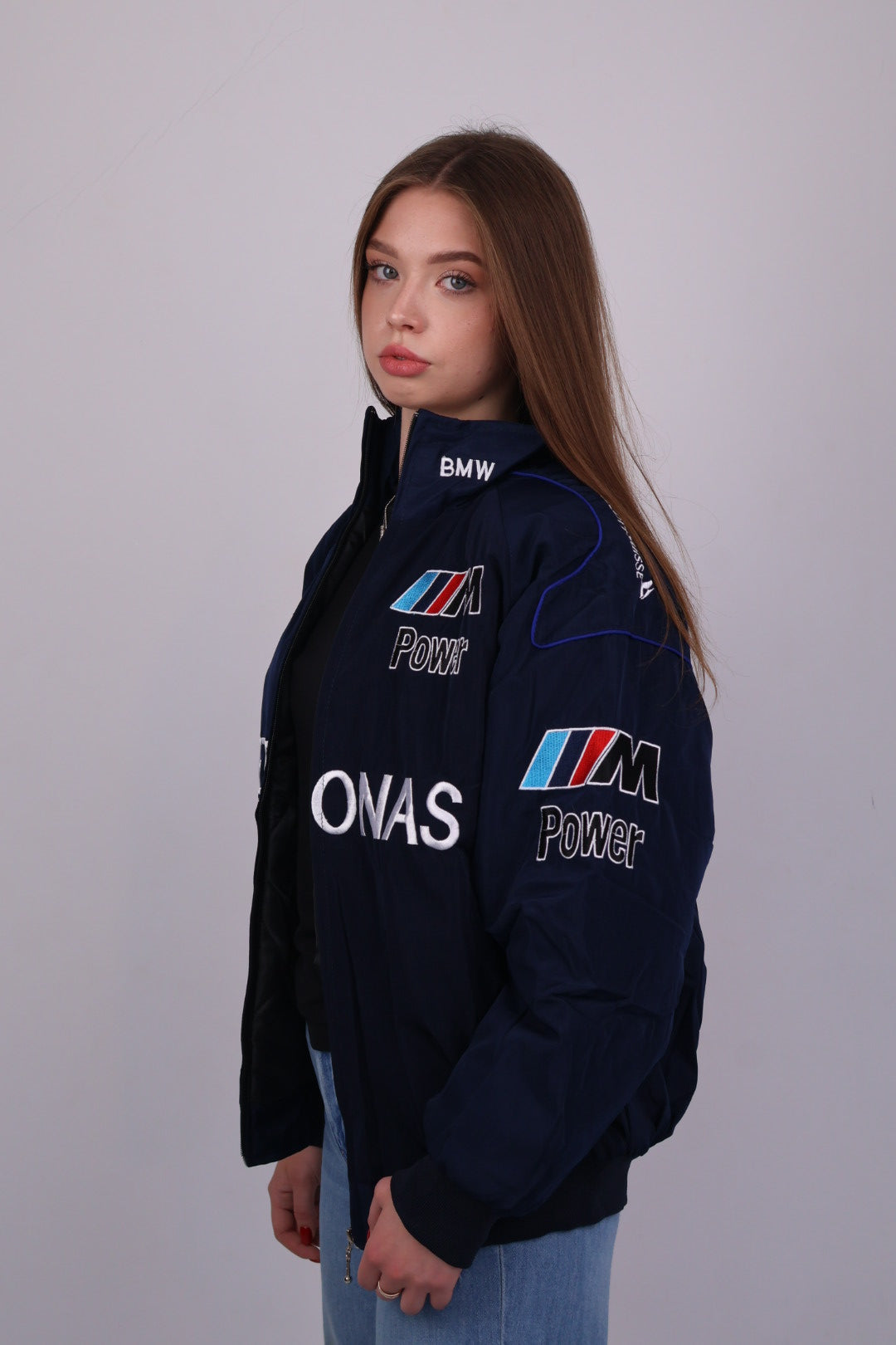 Бомбер "BMW racing" vintage