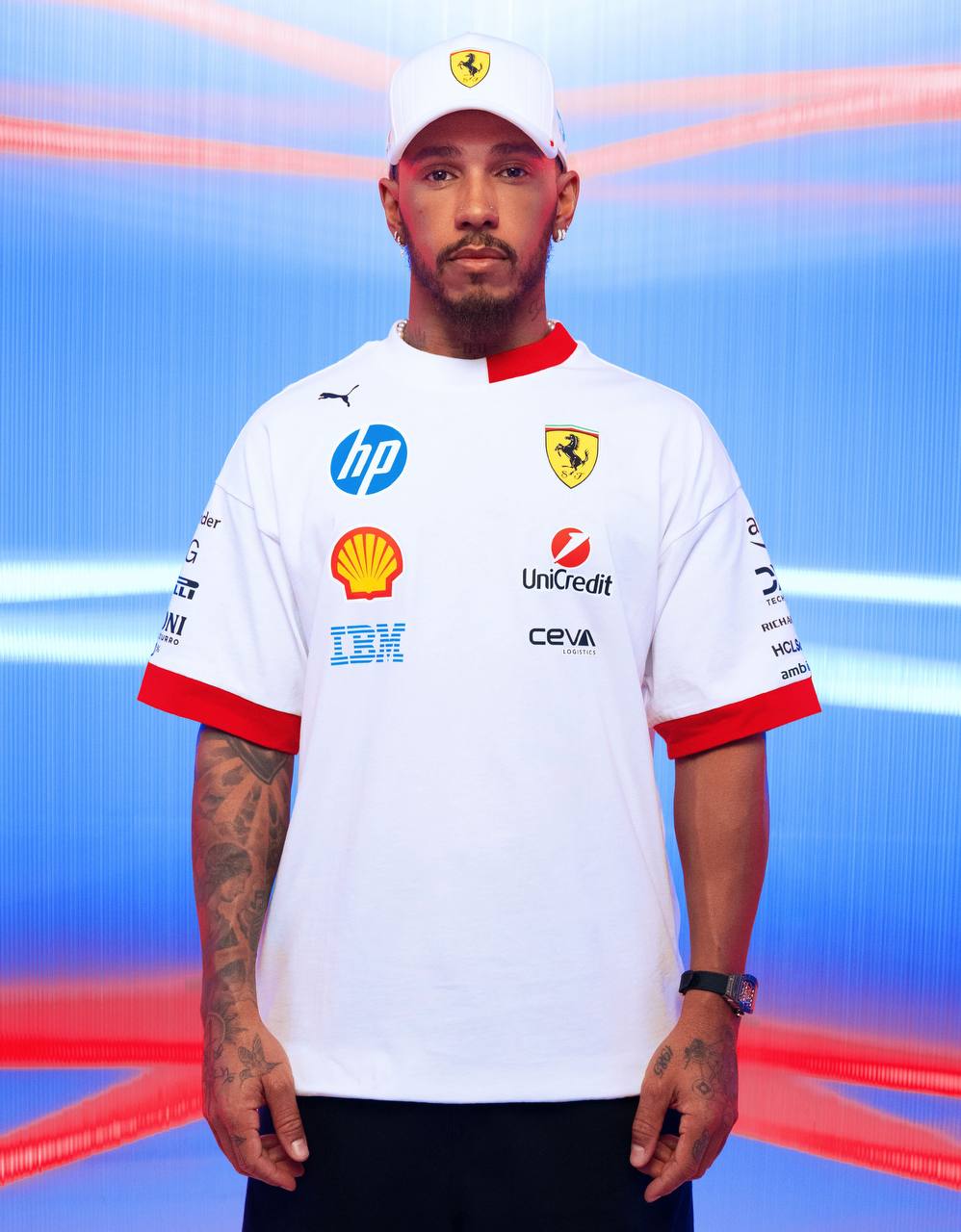 Футболка Ferrari white