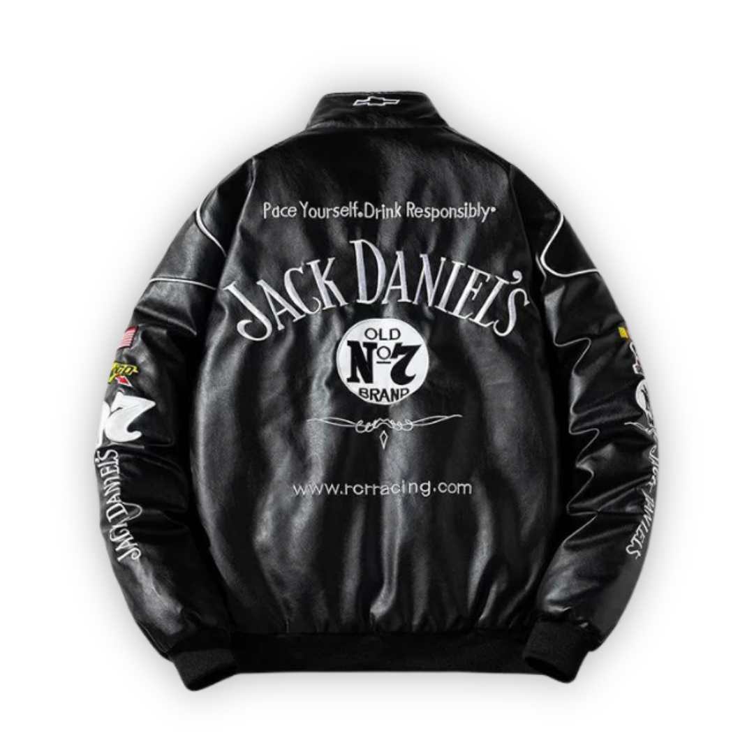 Шкіряна куртка Jack Daniel`s