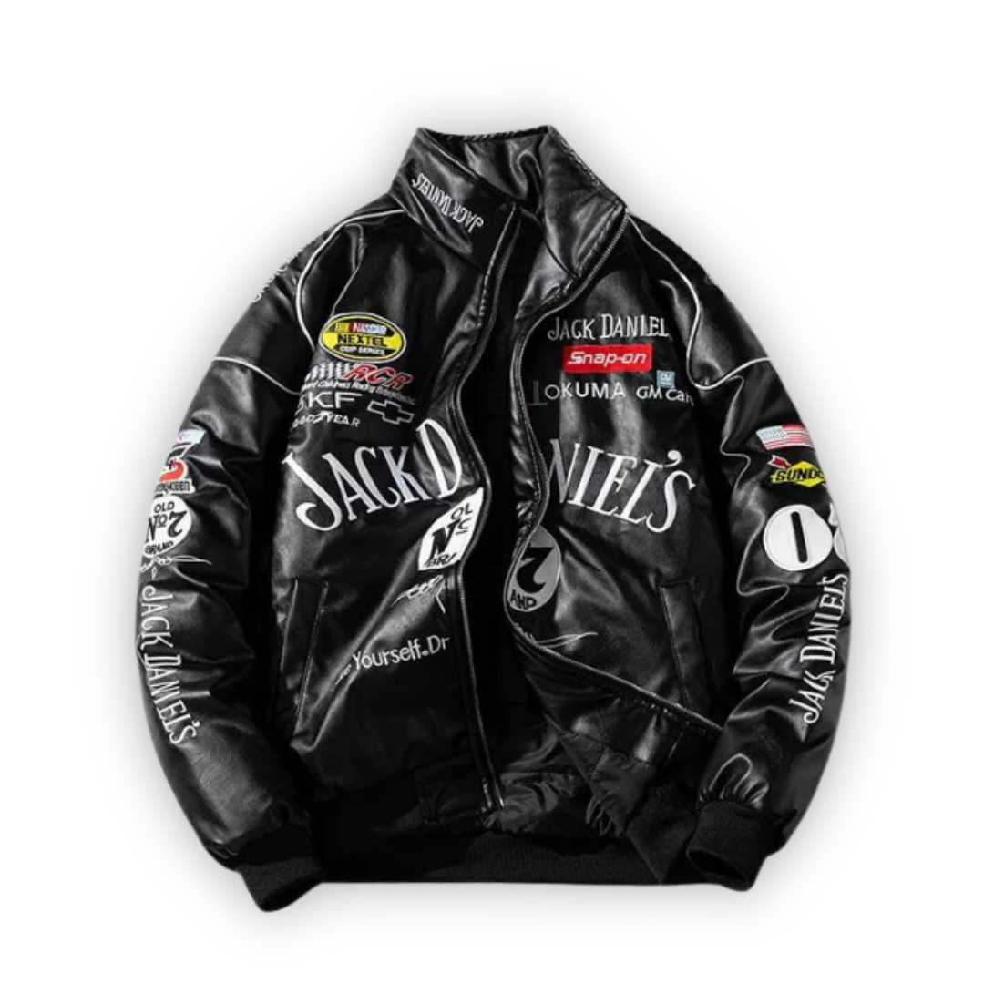 Шкіряна куртка Jack Daniel`s