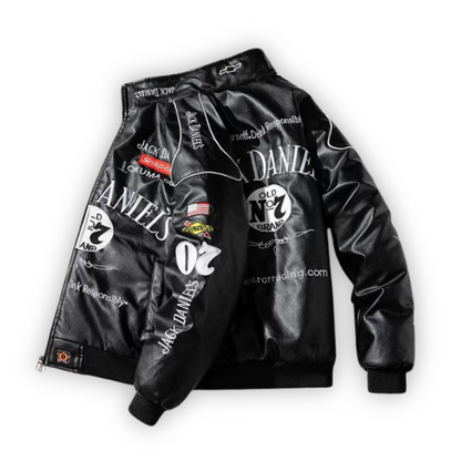 Шкіряна куртка Jack Daniel`s