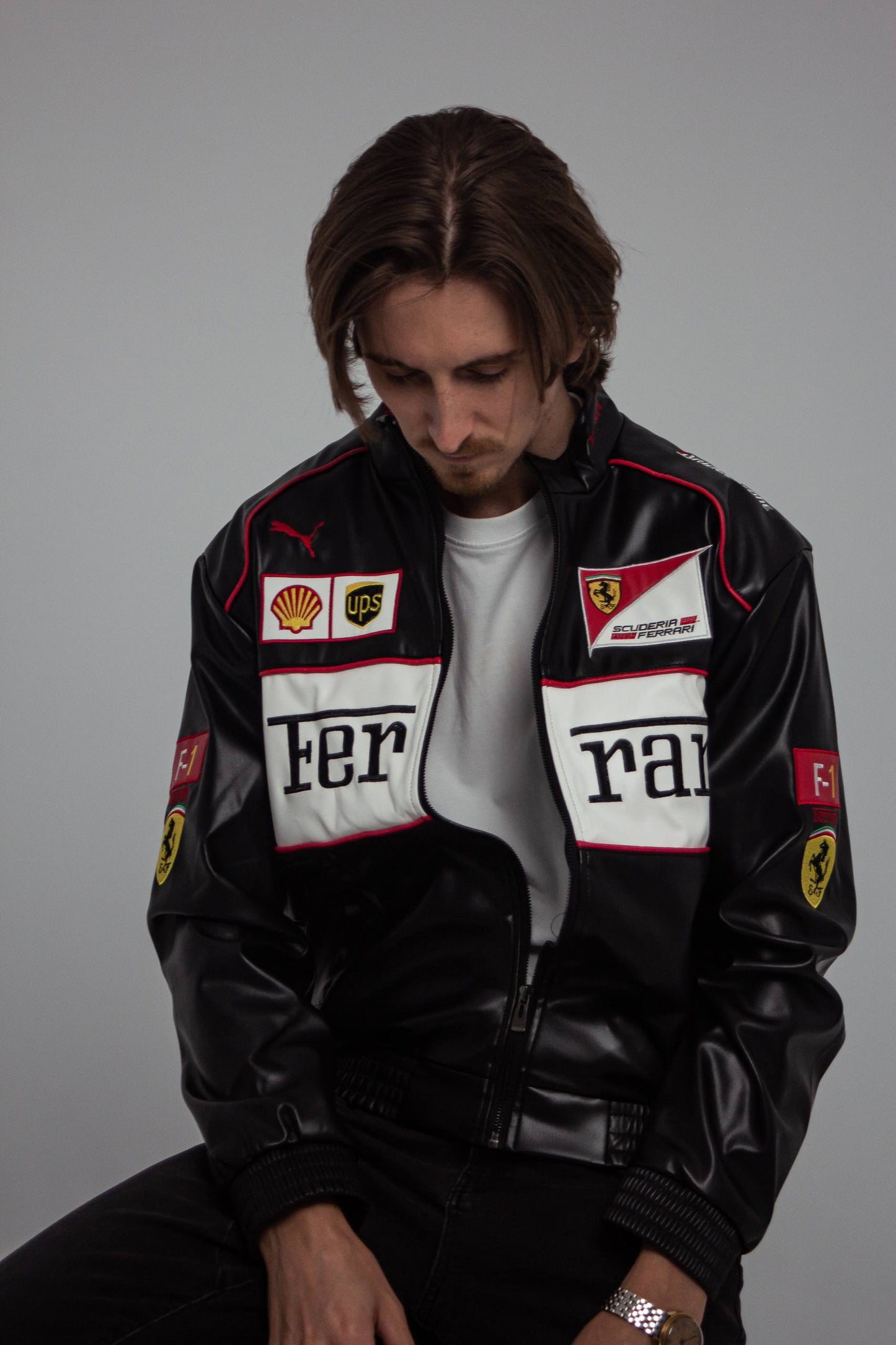 Шкіряна "Ferrari" classic