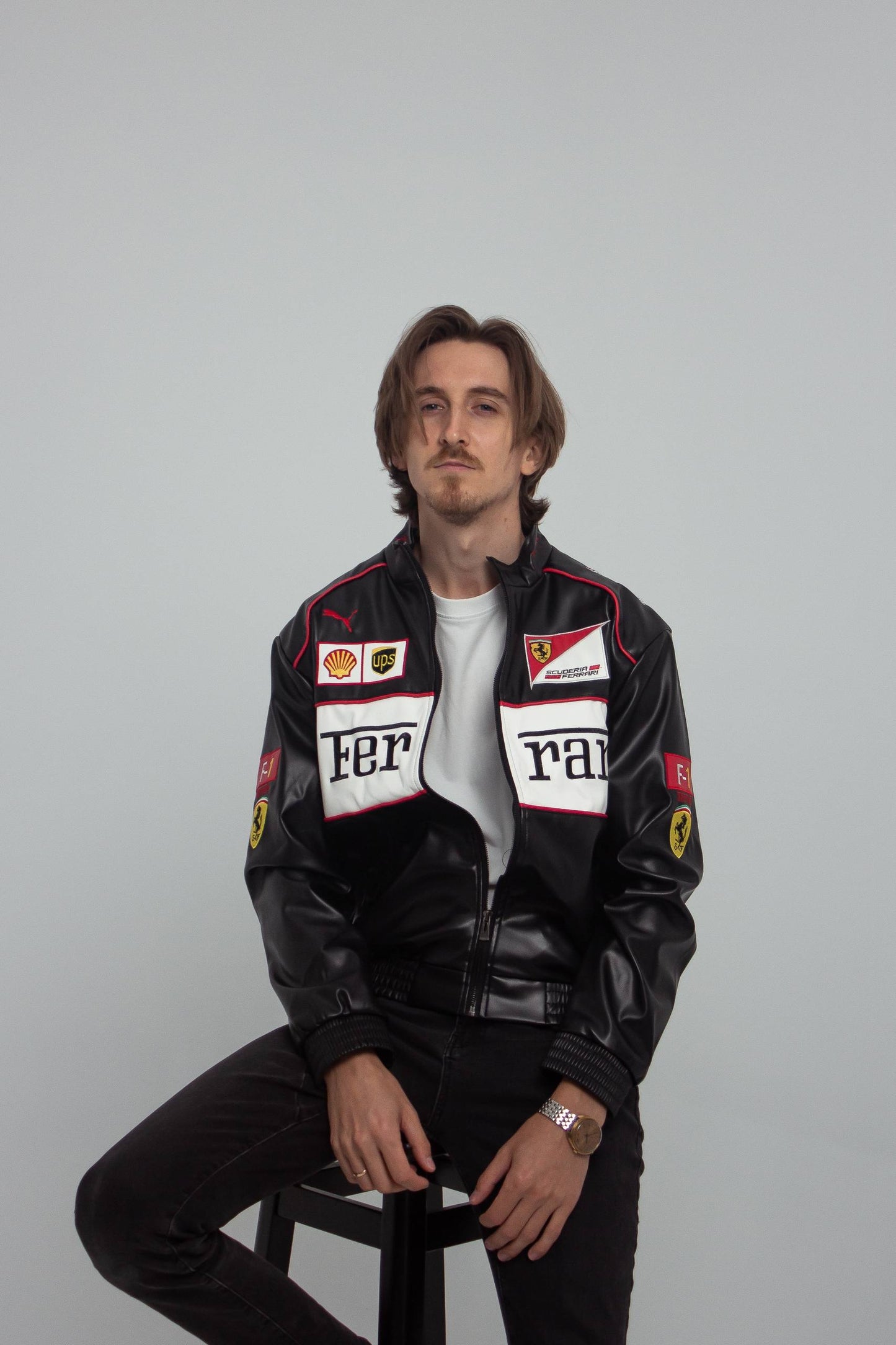 Шкіряна "Ferrari" classic