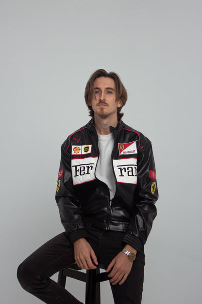 Шкіряна "Ferrari" classic