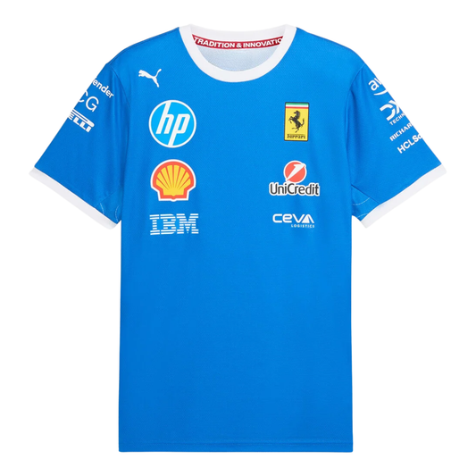 Футболка Ferrari blue F1