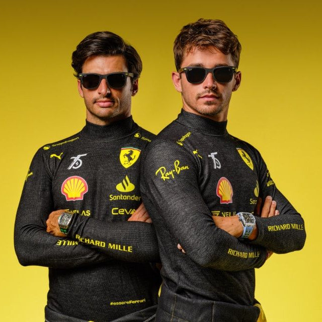 Лонгслів Ferrari black F1