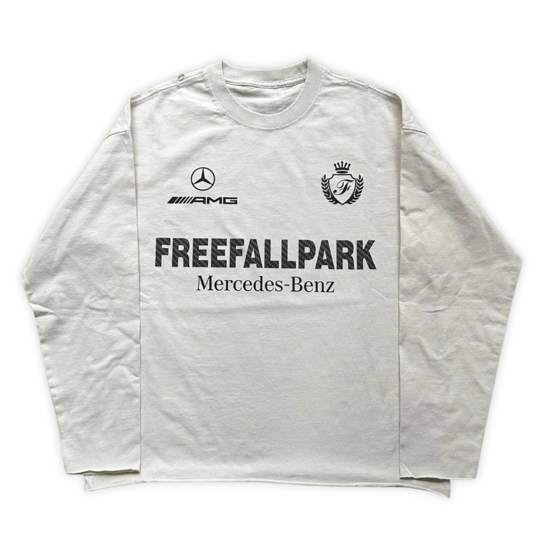 Лонгслів "Mercedes Carbon" vintage