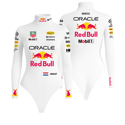 Боді Red Bull white F1