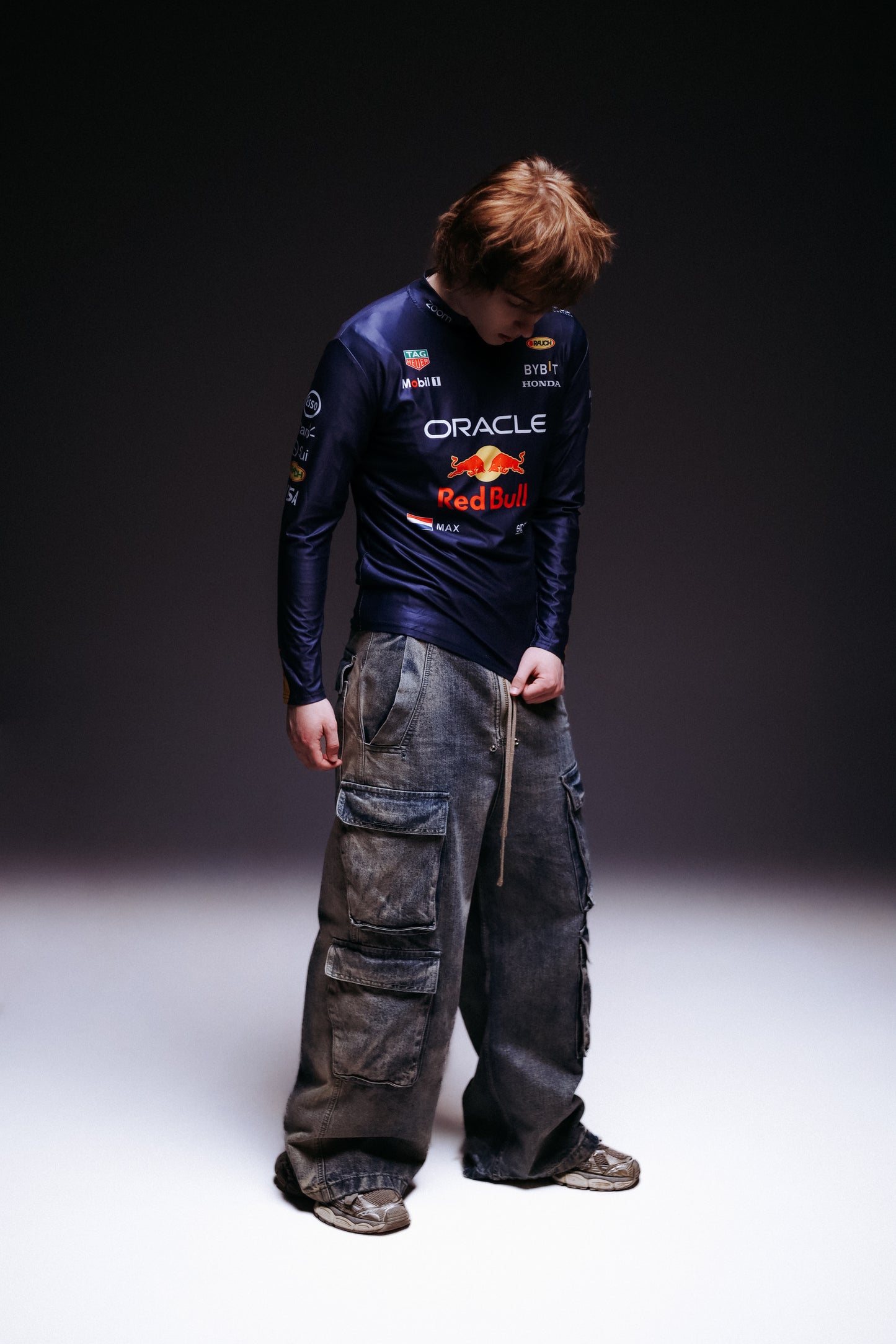 Лонгслів "Red Bull blue" F1