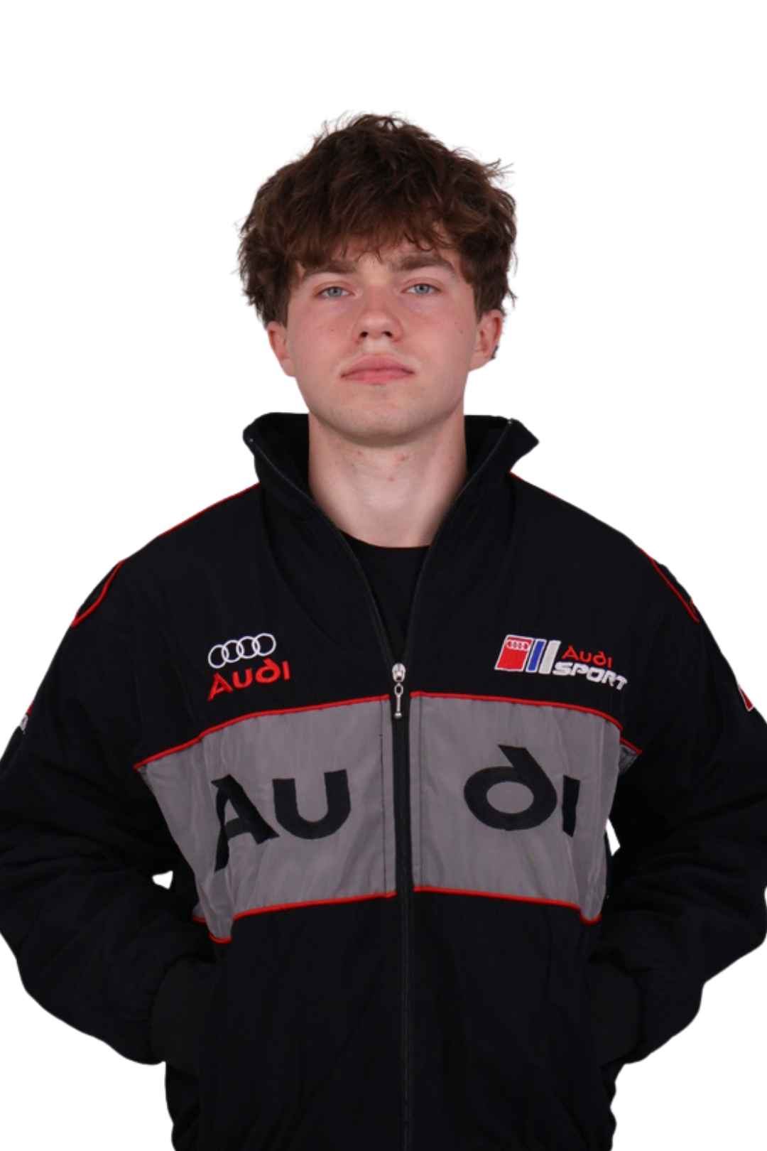 Бомбер "Audi" vintage