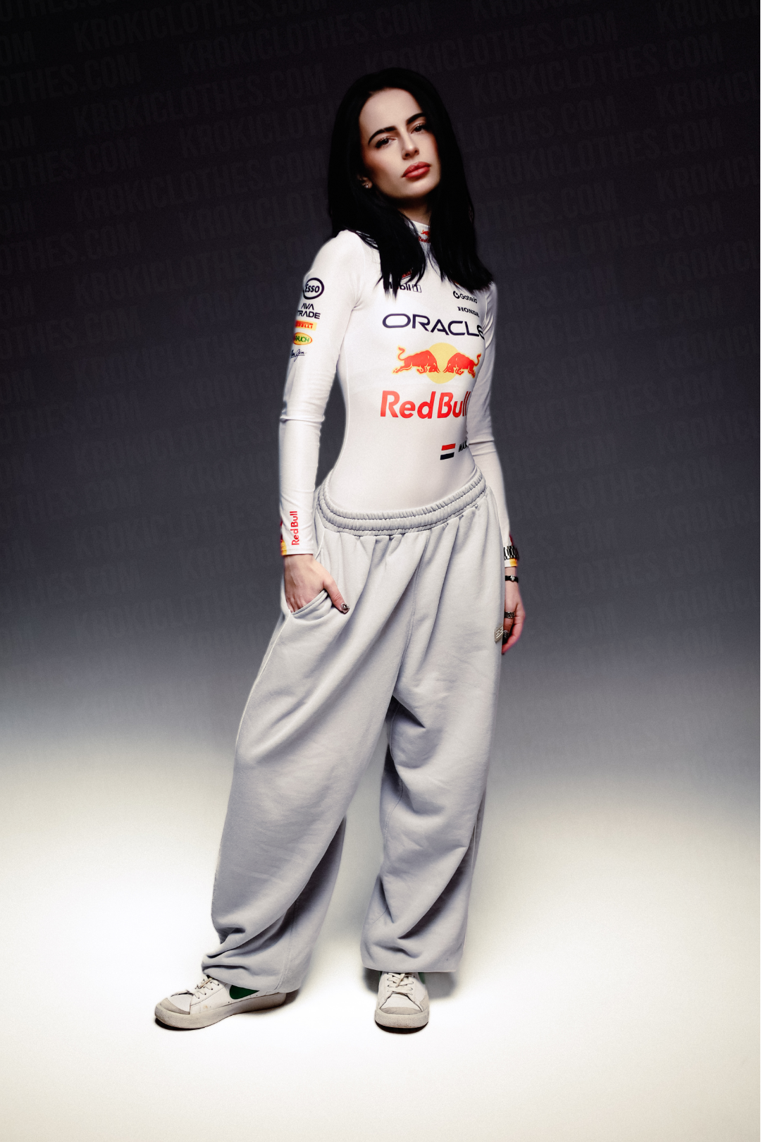 Боді Red Bull white F1