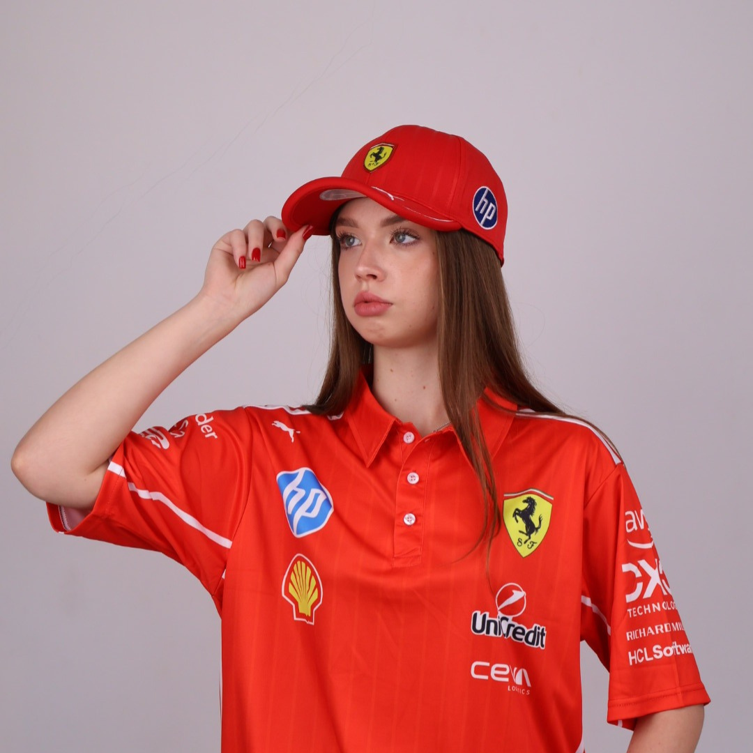 Кепка Ferrari red