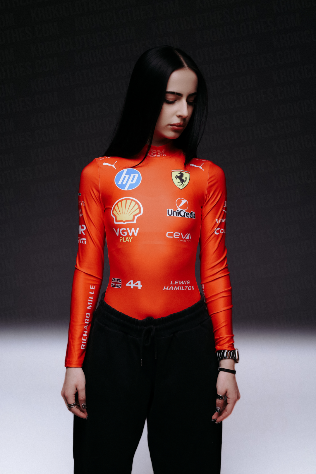 Боді Ferrari red "44" HAM