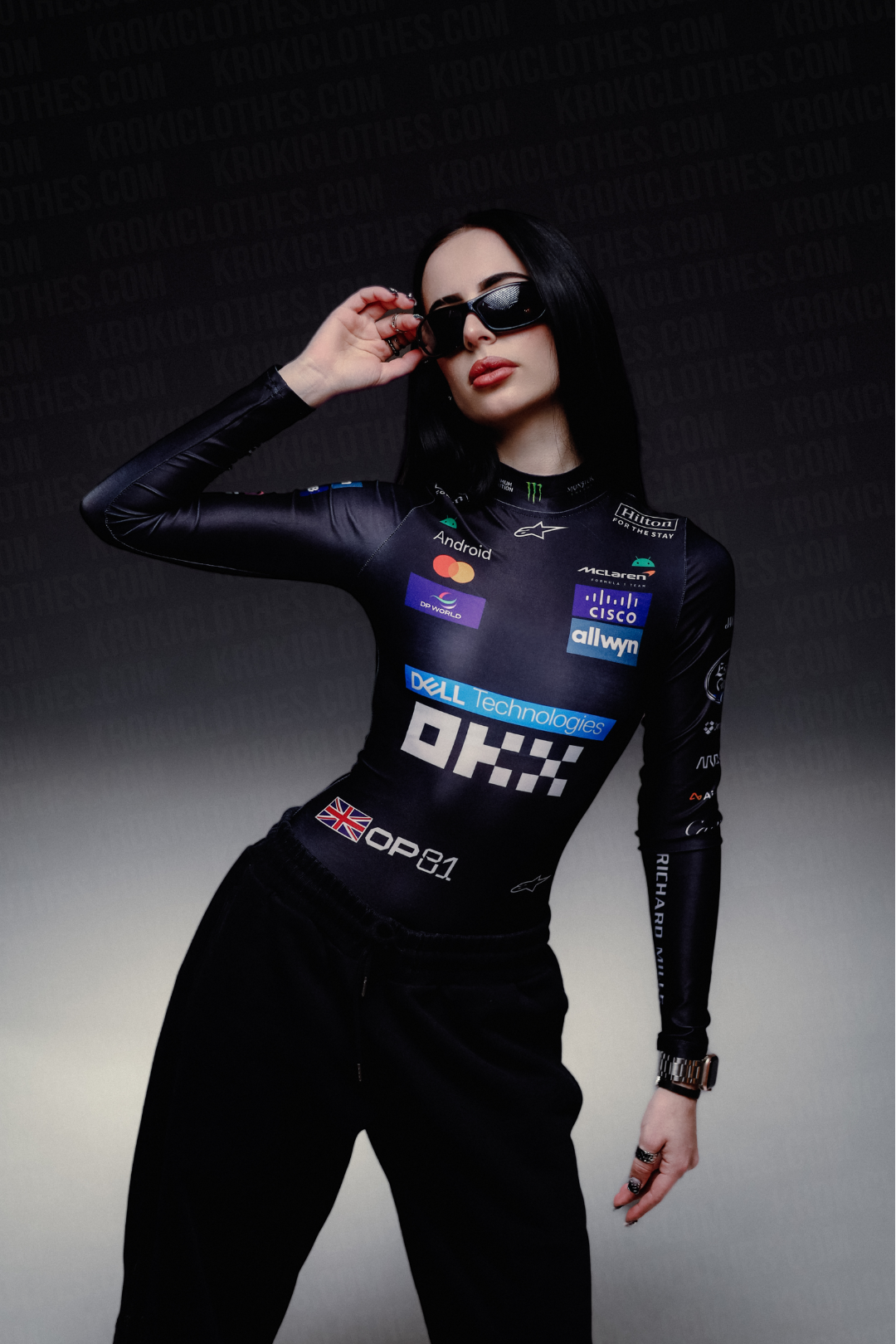 Боді McLaren black "81" PIA
