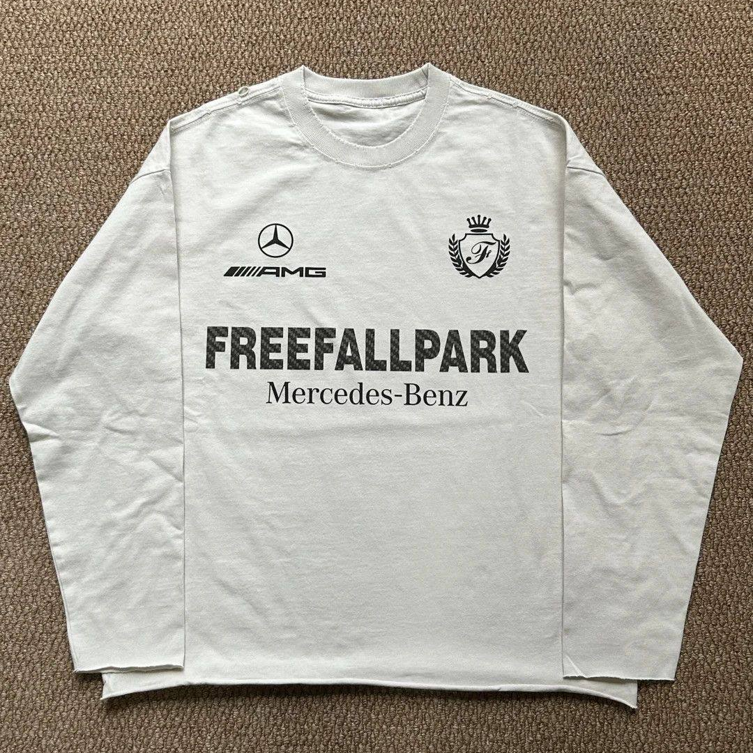 Лонгслів "Mercedes Carbon" vintage