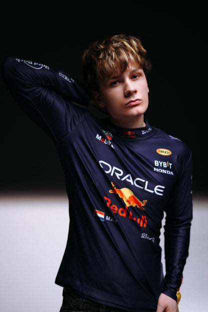 Лонгслів "Red Bull blue" F1