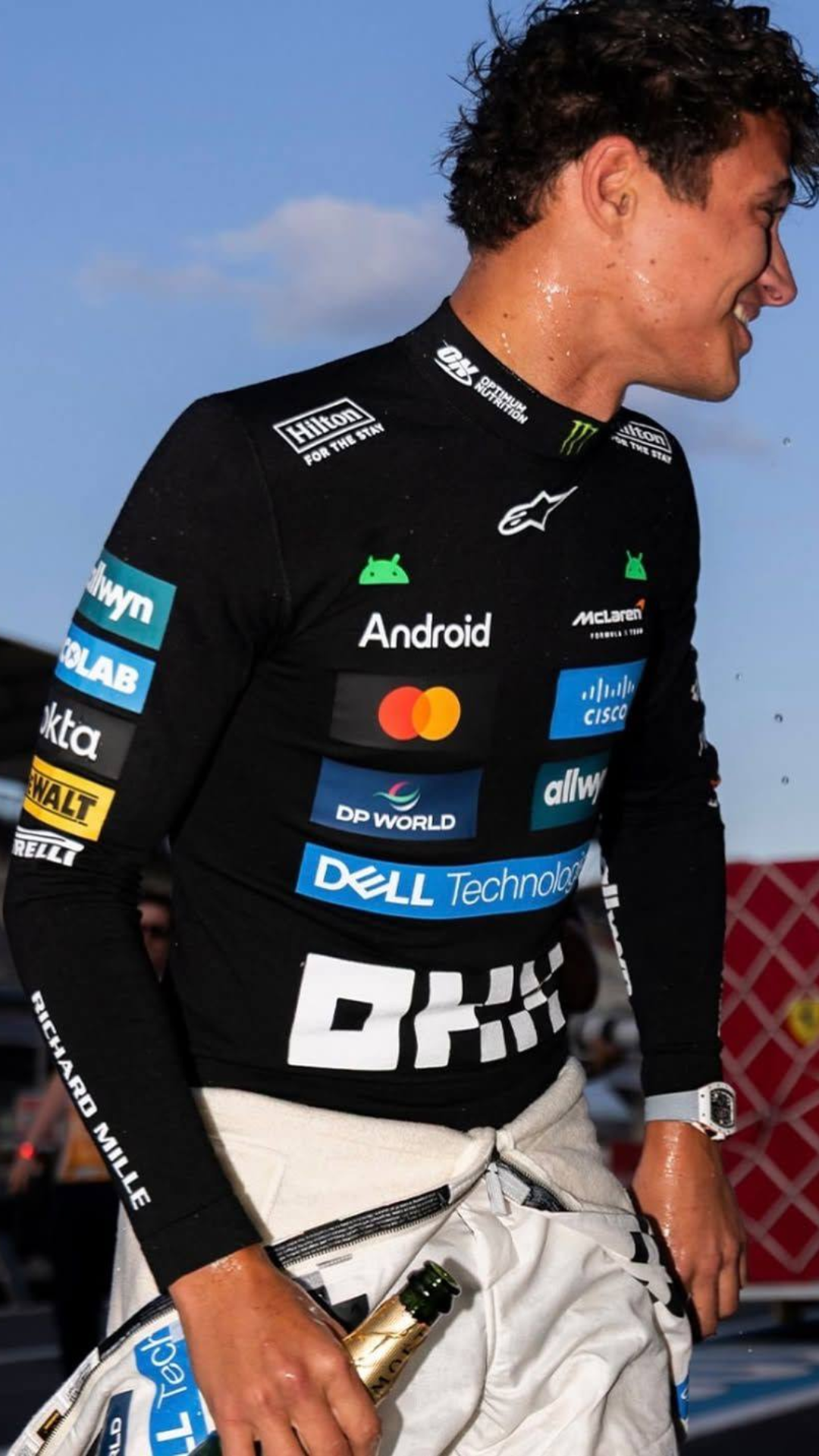 Лонгслів "McLaren black" F1