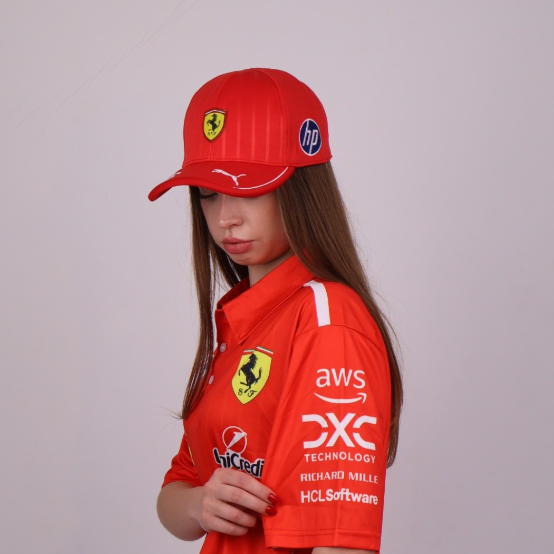 Кепка Ferrari red