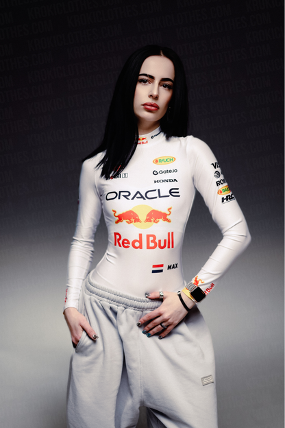 Боді Red Bull white F1
