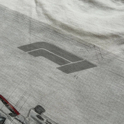 Лонгслів "Mercedes Carbon" vintage