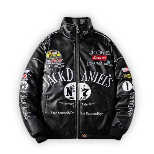 Шкіряна куртка Jack Daniel`s
