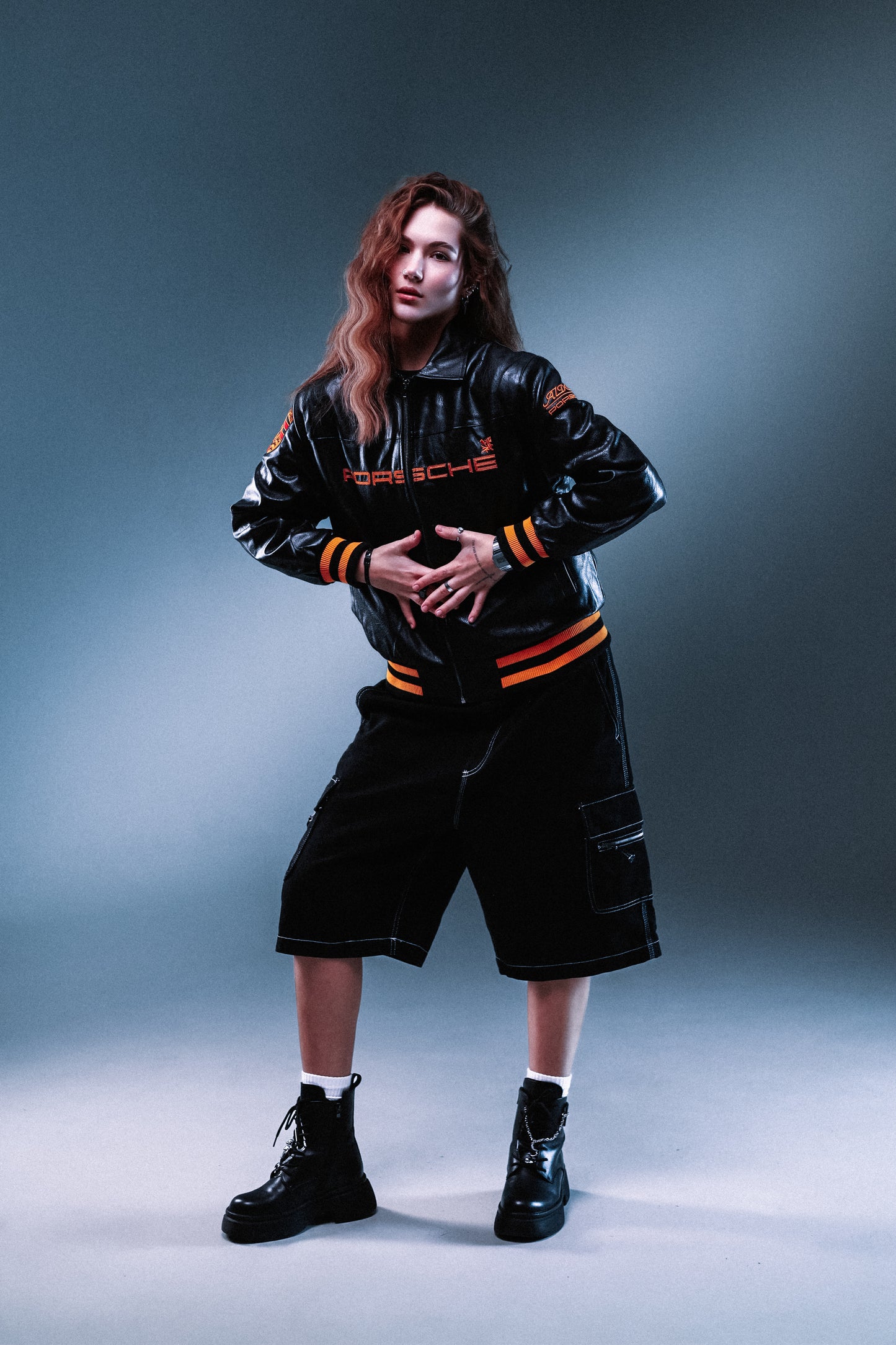 Шкіряна "Porsche 993 & Aimé Leon Dore" LUX