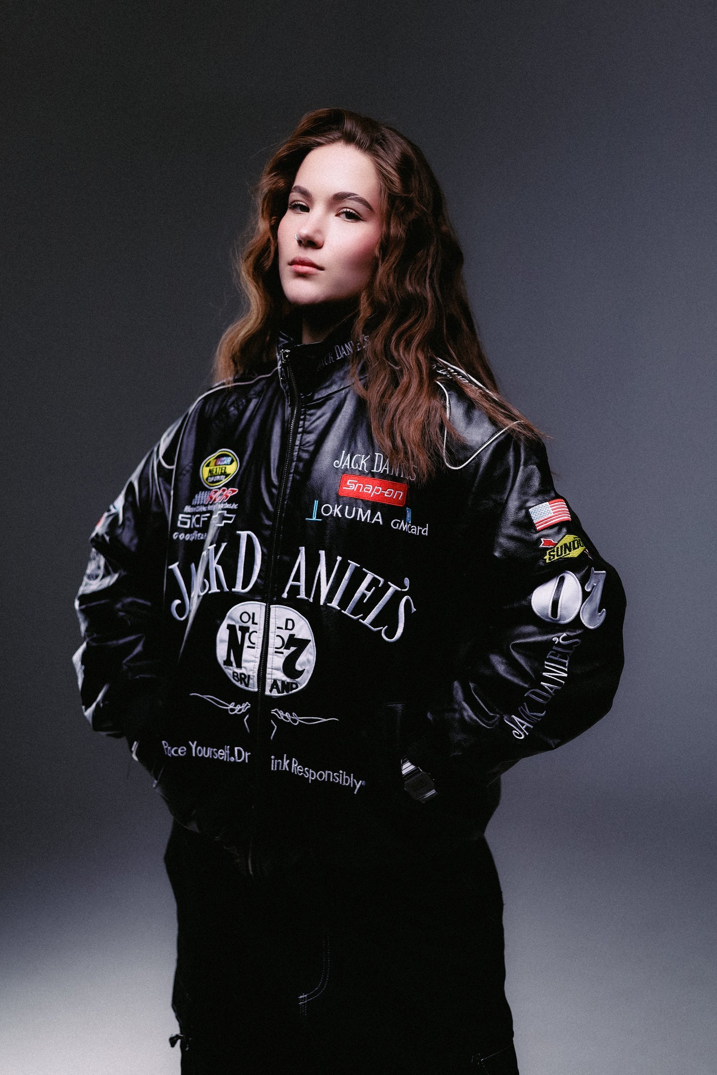 Шкіряна "Jack Daniel`s"