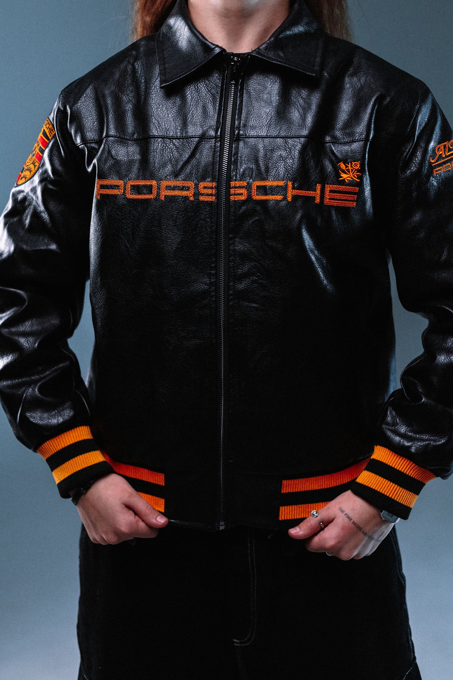 Шкіряна "Porsche 993 & Aimé Leon Dore" LUX