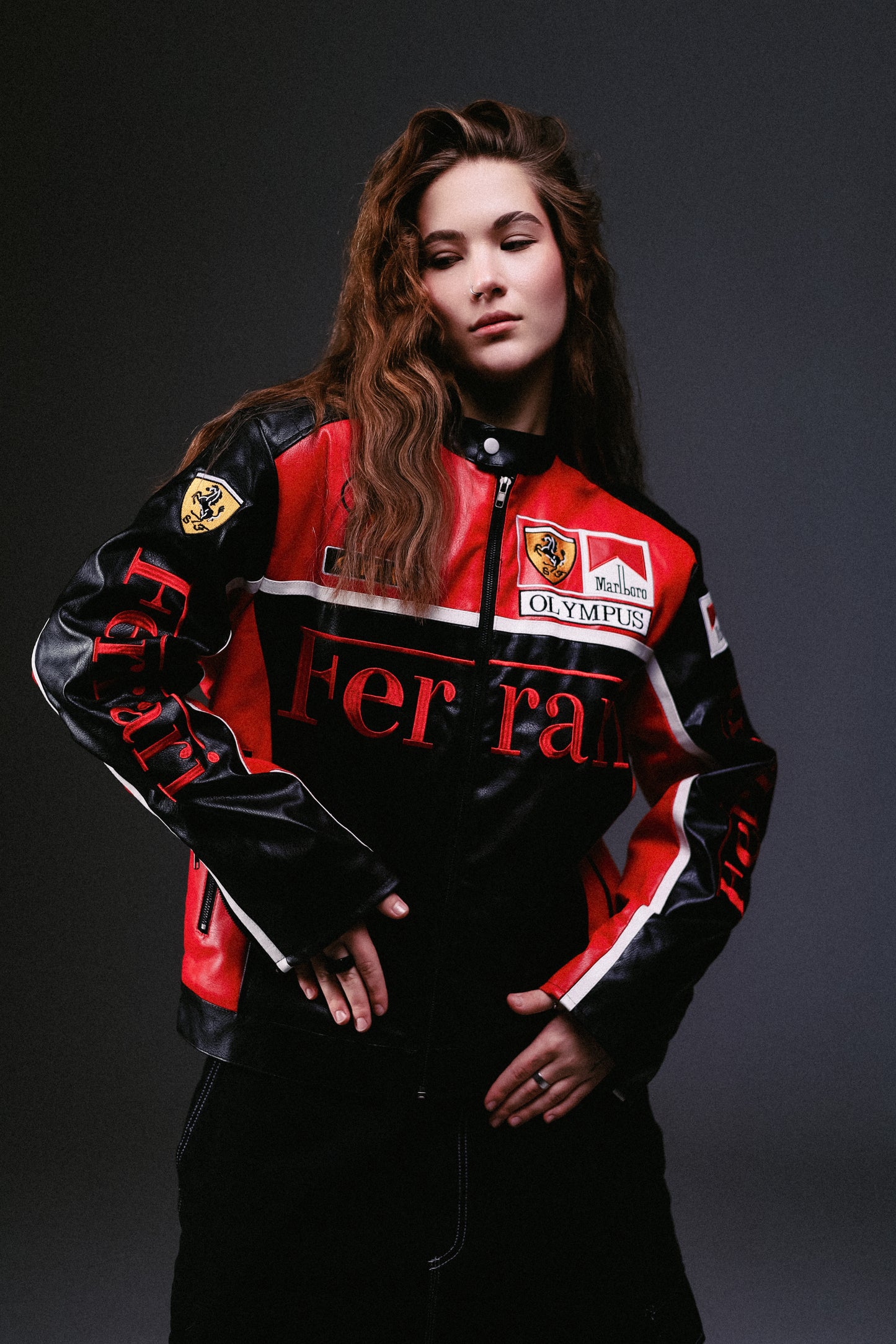 Шкіряна "Marlboro&Ferrari" lux vintage