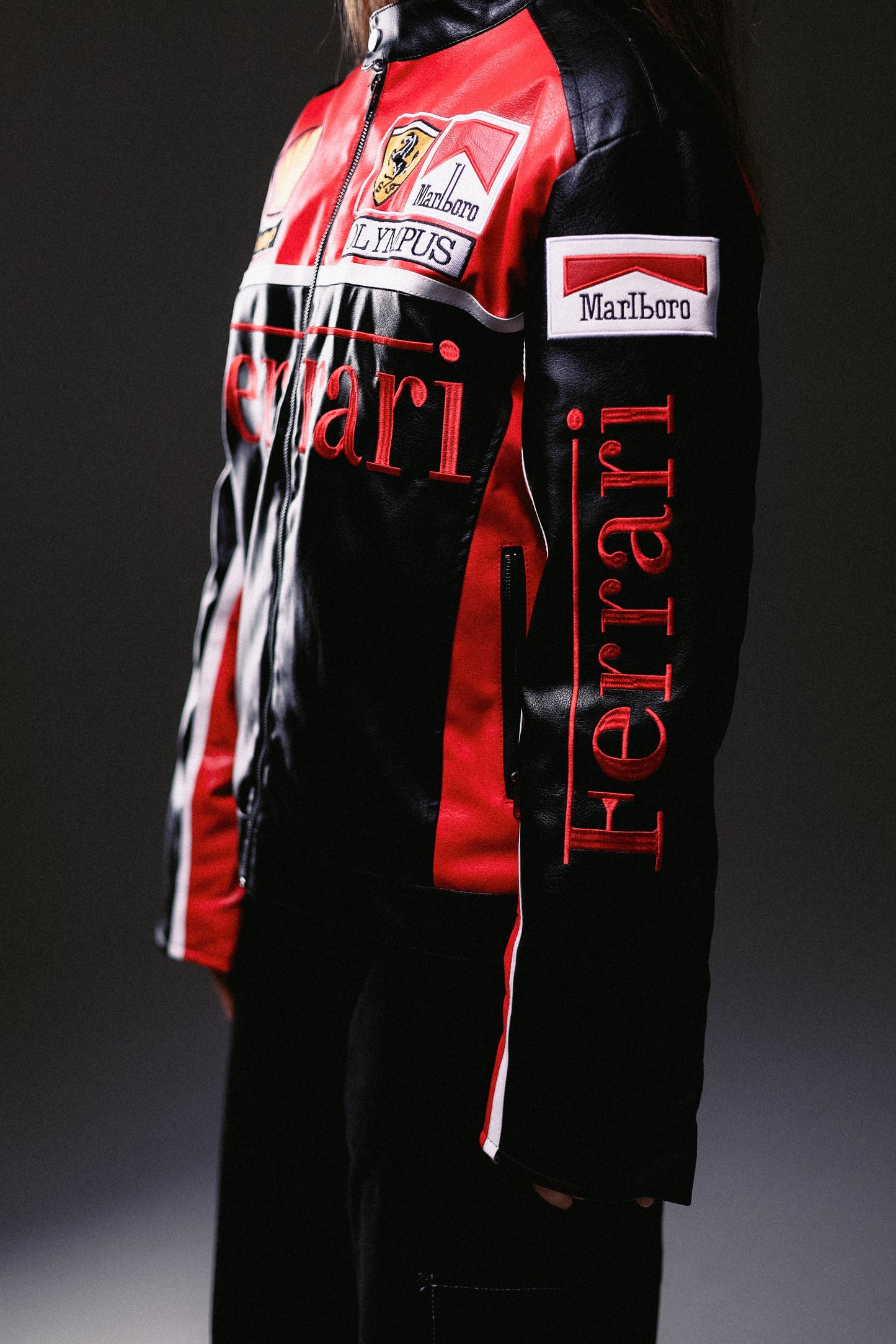 Шкіряна "Marlboro&Ferrari" lux vintage