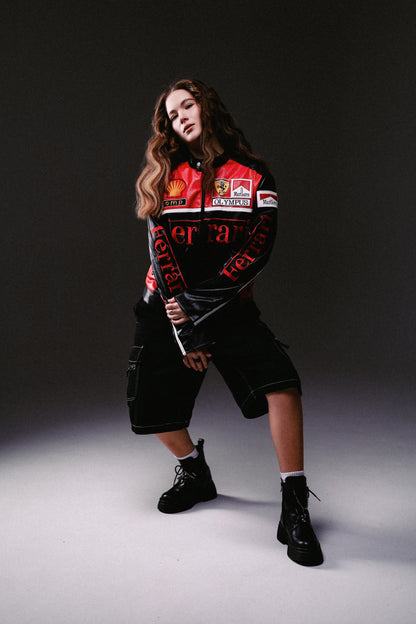 Шкіряна "Marlboro&Ferrari" lux vintage