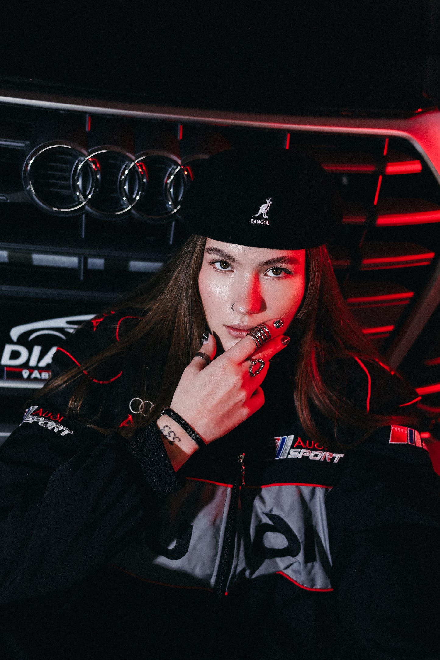 Бомбер "Audi" vintage