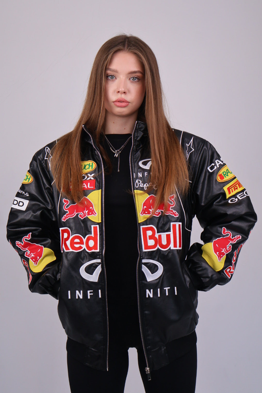 Шкіряна куртка Red Bull #1