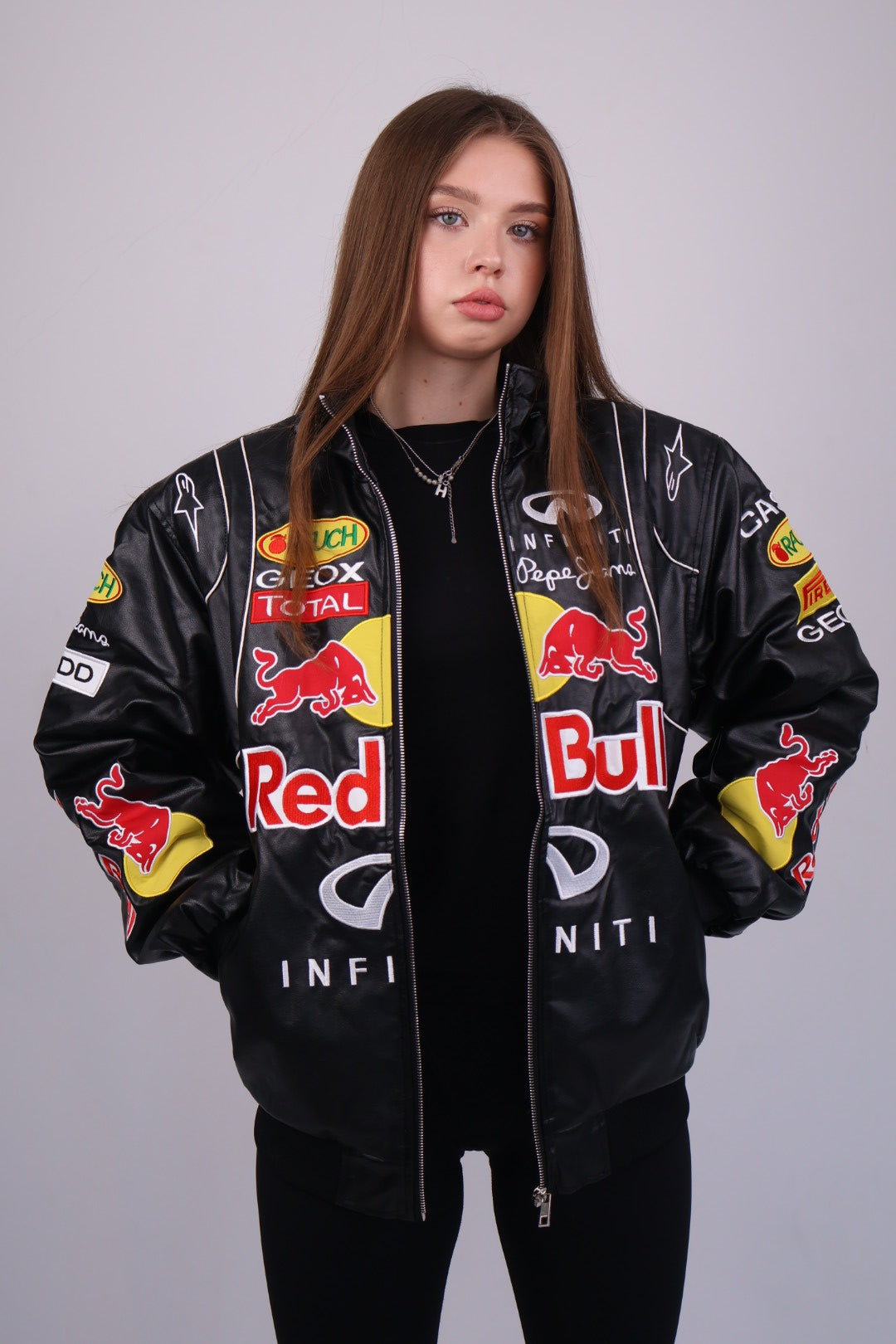 Шкіряна куртка Red Bull #1