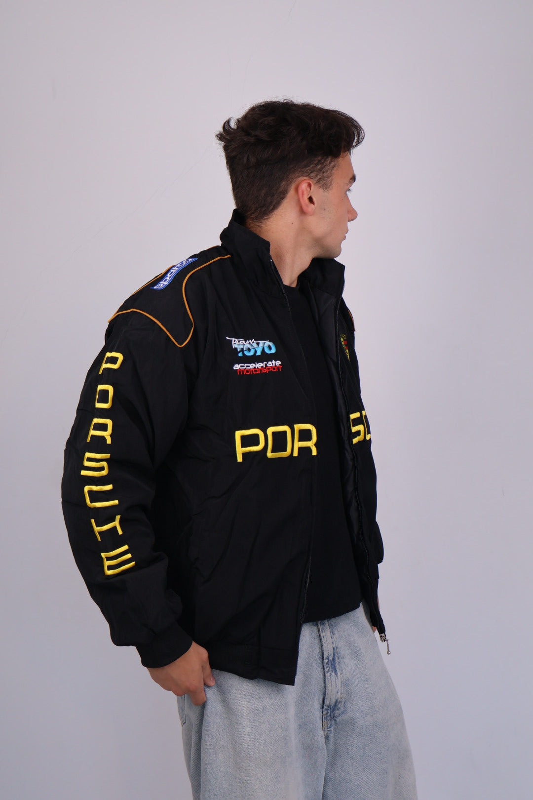 Бомбер "Porsche" F1 vintage