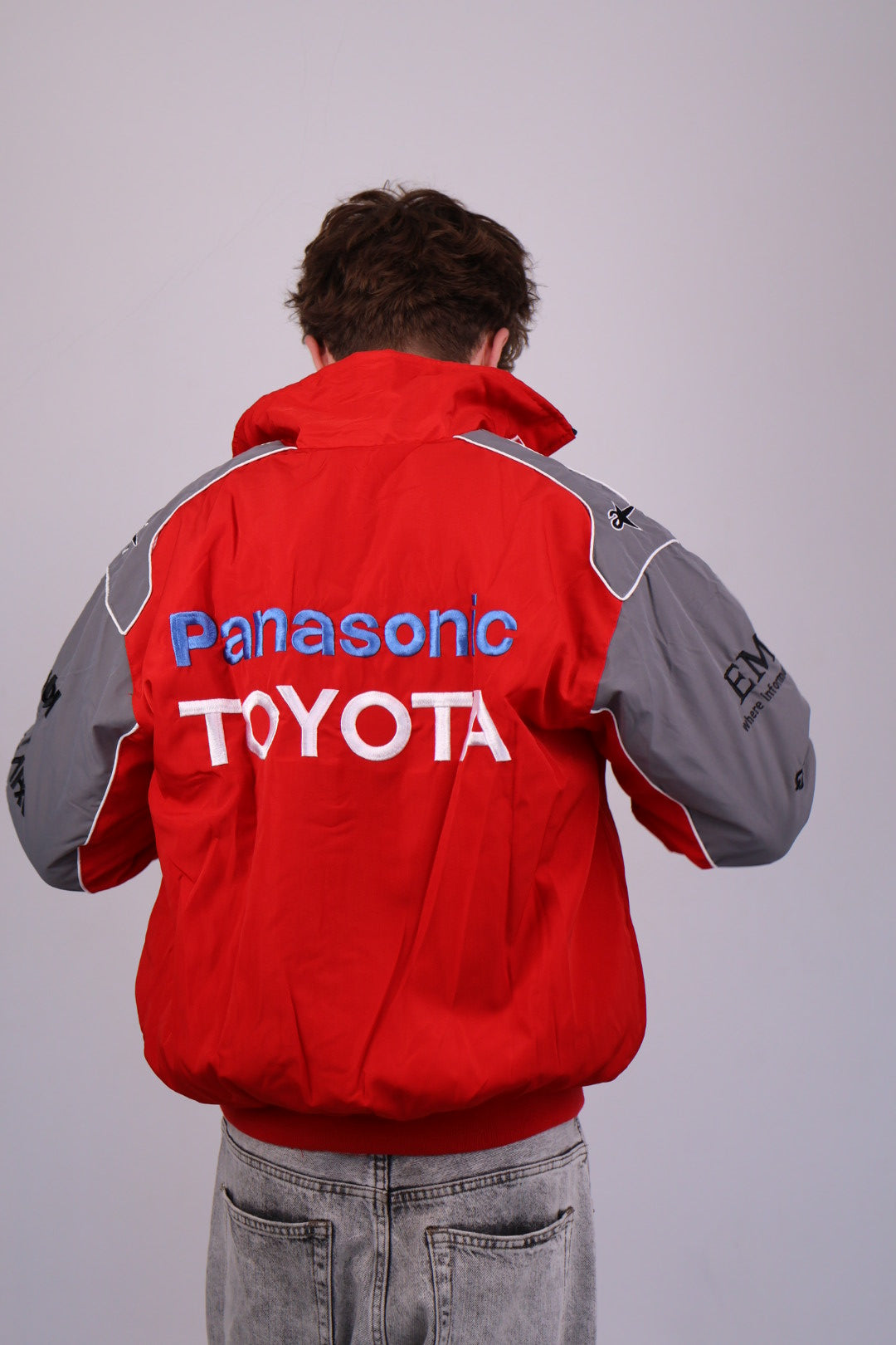 Бомбер "Toyota racing" vintage