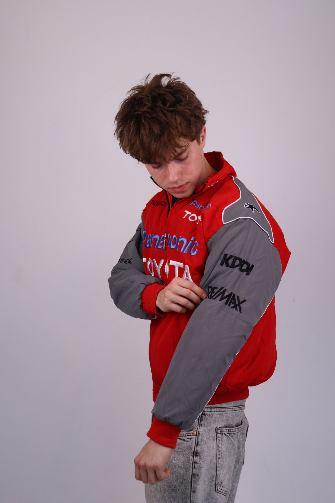 Бомбер "Toyota racing" vintage