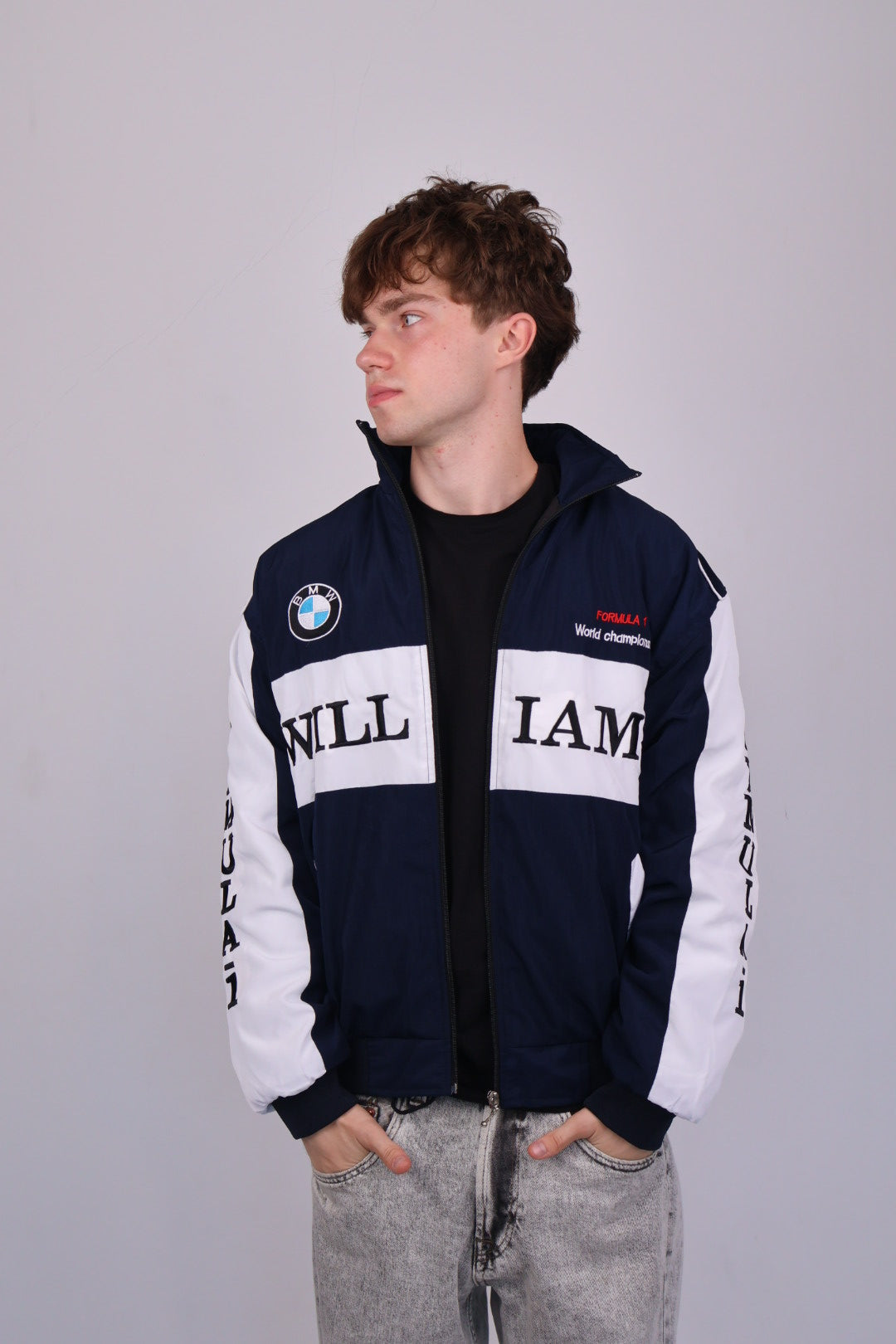Бомбер "Williams & BMW" F1 vintage