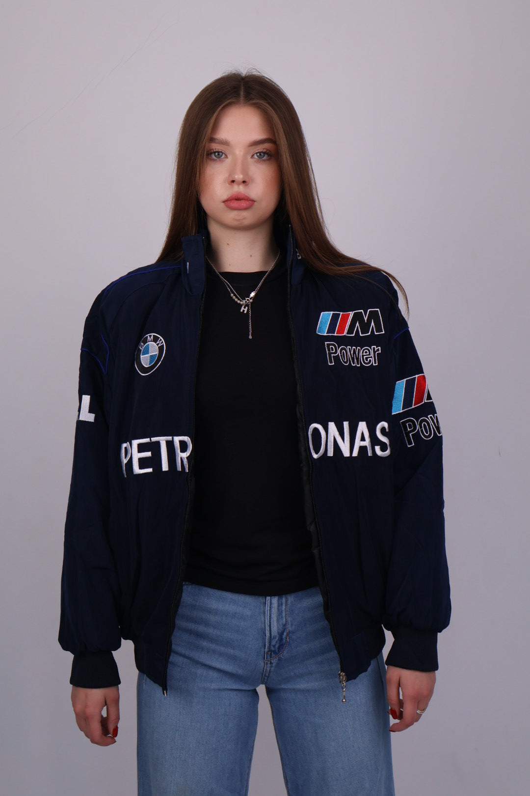 Бомбер "BMW racing" vintage