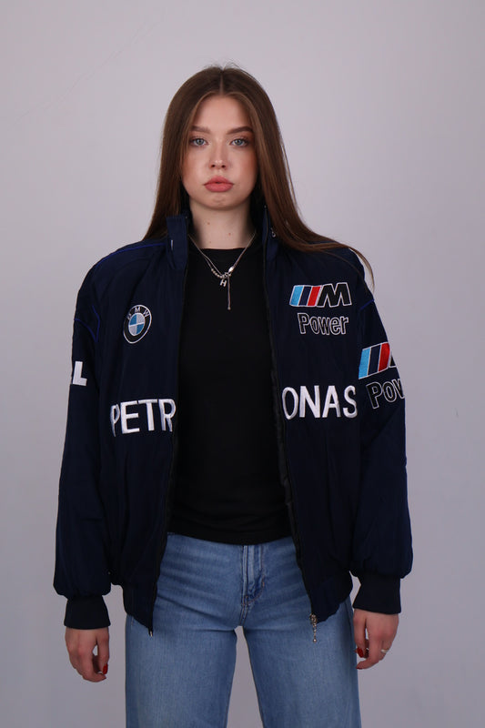 Бомбер "BMW racing" vintage