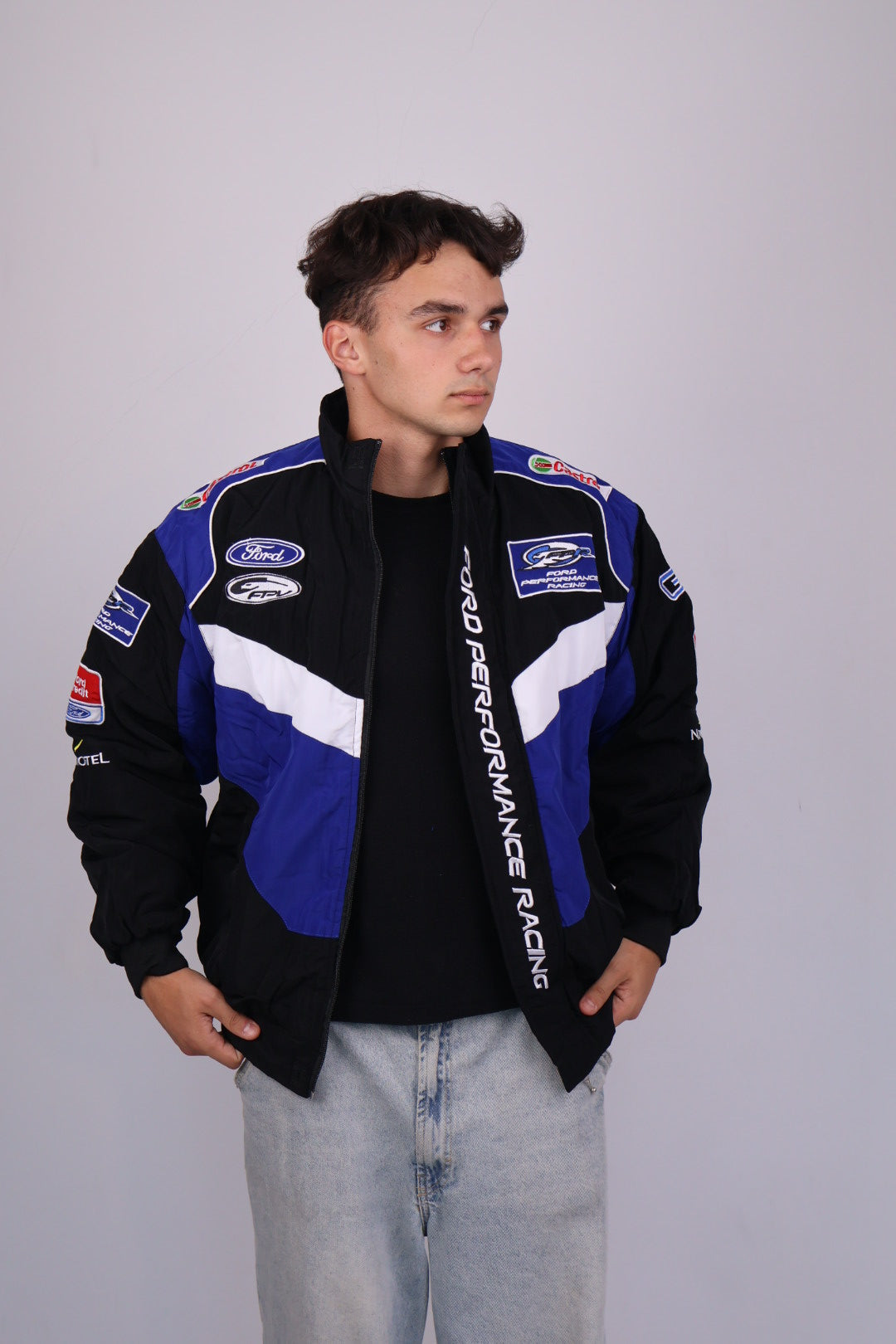 Бомбер "Ford racing" vintage