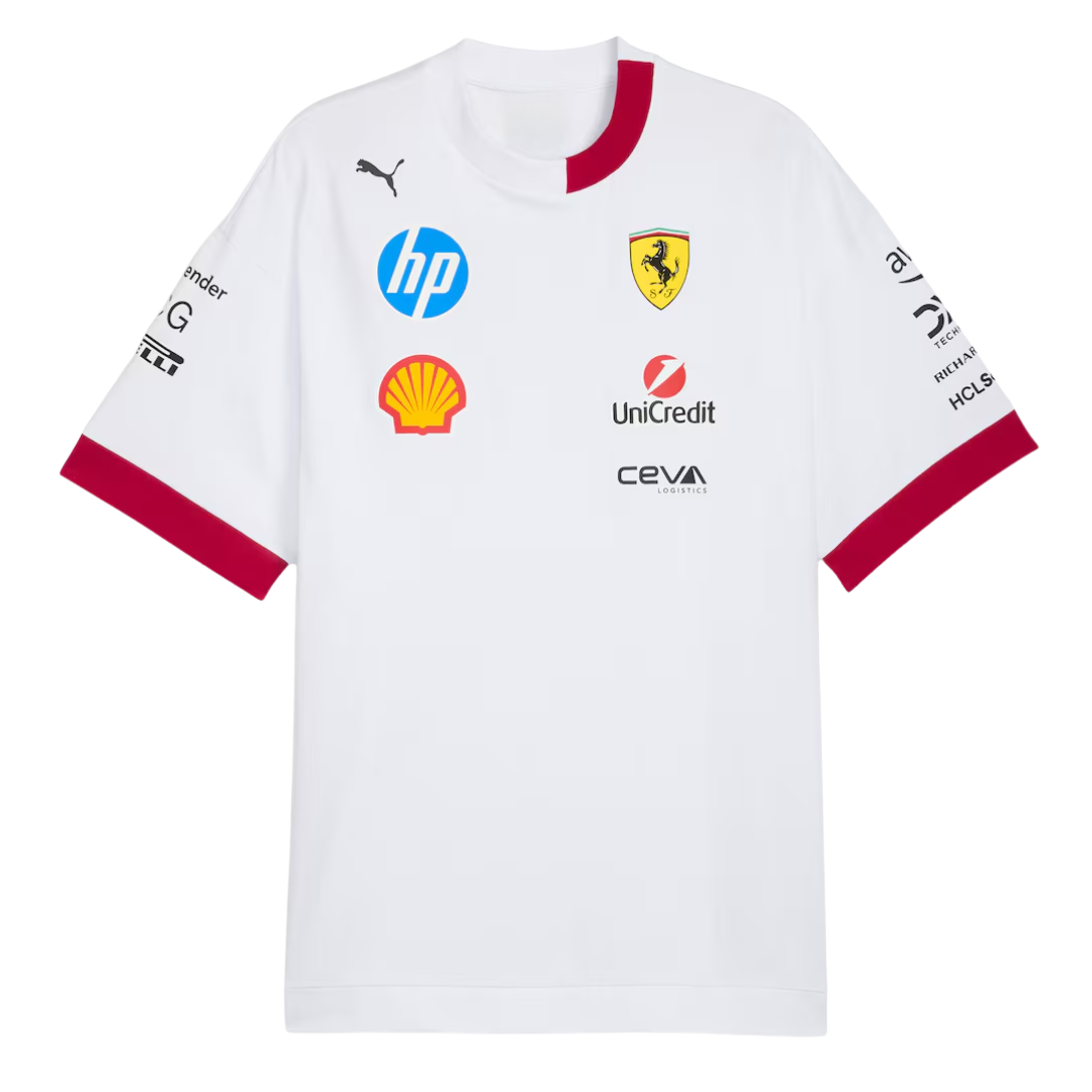 Футболка Ferrari white