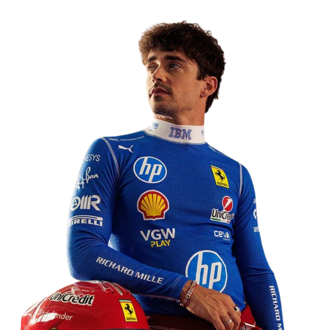 Лонгслів Ferrari blue F1
