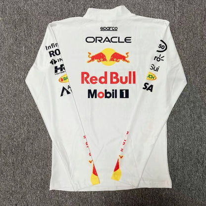 Лонгслів Red Bull white F1