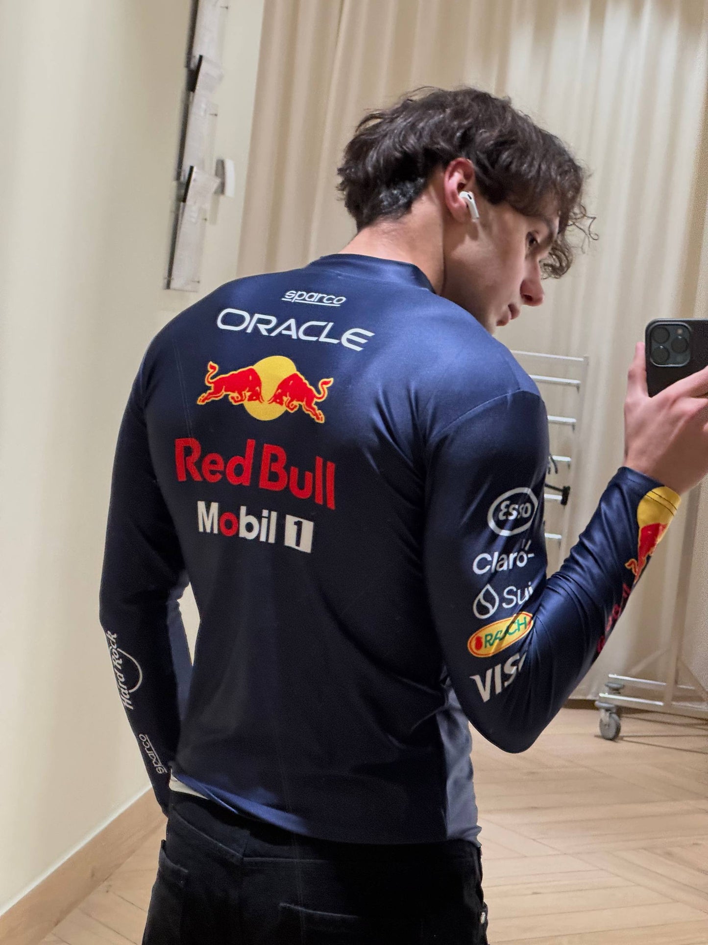 Лонгслів "Red Bull blue" F1