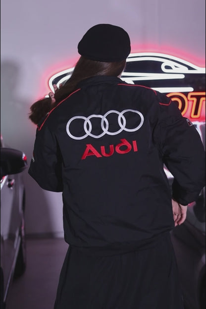 Бомбер "Audi" vintage